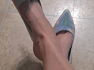 Stiletto Shoe Dangling