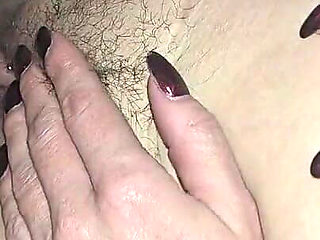 MILF with Hairy Pussy Rides Cock Hard!