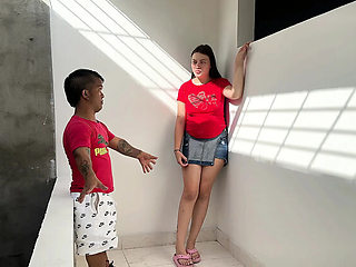 Dwarf Fucks Rich Pregnant Stepsister and Fills Her with Milk - Big Natural Tits Latina Teen