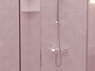 My Pleasure 3 - Lori Kissing First Time Julian in Park Then in Her Bed and Julian Watching Daphne's Shower