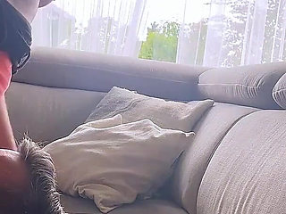 Amateur Wife Face Sitting and Rough Fucking Husbands Face