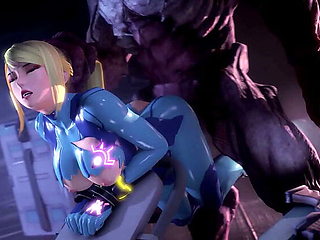 Spooky 3D Monster Fuck Fest - Halloween Animation Porn