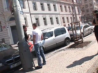 Strange couple tries a bisexual fuck