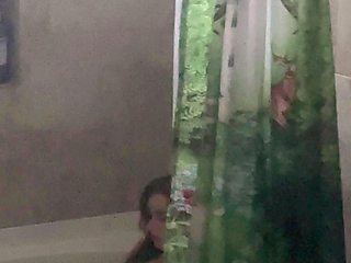 Amateur striptease and Solo masturbation