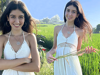 Cute Rice Picker 18 Y.o. Prefers Sex for Her Work!
