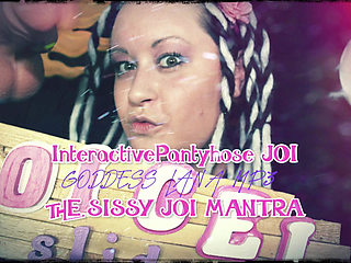 AUDIO ONLY - Interactive pantyhose JOI the sissy JOI mantra