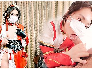 Yun Ying Chllange Who Gets Orgasim First, Ofc, She Lose And Creampie In Her Pussy