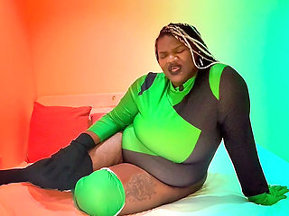 Ebony Shego Drains Your Balls and Your Wallet