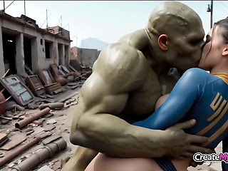 Monster Planet - Hot Astronaut Found Massive Cock Monster On Secret Planet