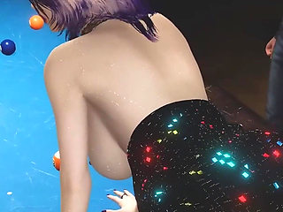 3D Big Boobs Slut MILF Cheating with Big Cock in Pubic