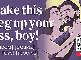 ASMR Audio Porn: Femdom Pegs Her Obedient Male Sub - BDSM & Orgasm Control - Erotic Audio Roleplay