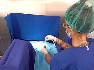 Amateur Busty Brunette Striptease