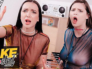 Fake Hostel featuring Taylee Wood and Lady Gang's female orgasm trailer