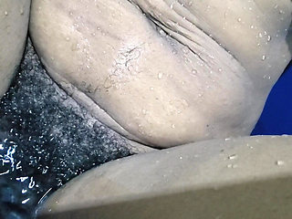 Pouring Rain Homemade Sex, Hot Wife Big Pussy & Hairy Pussy Close up Carrying