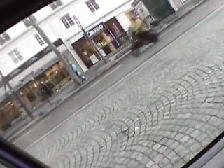 French lez girls having fun in the car