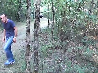 Hot Italian Mature Threesome Outdoor on Grass - Big Tits & Big Ass Fucking HD