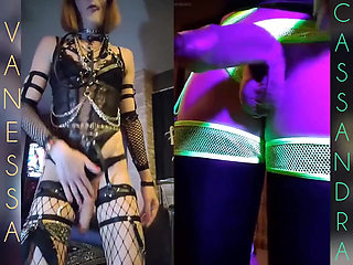 Hot Tranny with Huge Cock