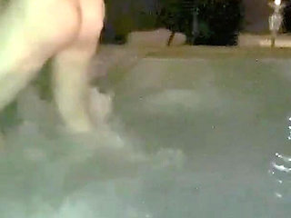 Steamy Hot Tub Sex with Abi James