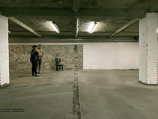 Dominatrix Mistress April - Cell 45, yard exercise