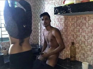 Home Alone Step Siblings Kitchen Fuck - Desi Indian Girl Big Ass Doggy Style