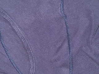 Cum on my blue underwear