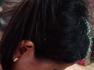 My wife giving me a sloppy blowjob