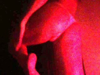 Amateur striptease and Solo masturbation