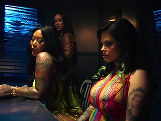 Nicole Kitt's Dark Power in a Uniform Scene