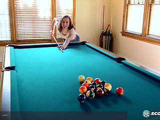 Brunette Striptease Masturbation