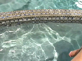 Beautiful Horny Sluts Fucked Hard in the Swimming Pool