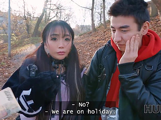 Sakura Soh betrays her boyfriend for money she needs to travel