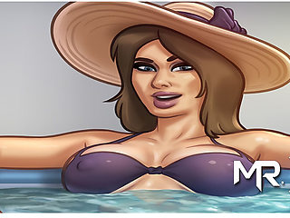 SummertimeSaga - Man Dancing near the Jacuzzi for a Beautiful Girl