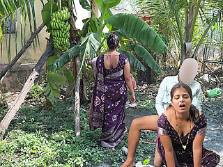 At the gentle farm house, the owner started to the nine-kar, then after a while, she started stumbling on the B.Ed in the house.