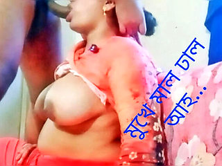 Desi Bangladeshi Jemi-vai Hardcore Blowjob & Face Fuck with Monika Aunty - Big Tits, Big Ass