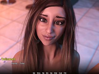 Playful toon adventure featuring big titted characters and a cute mom scene