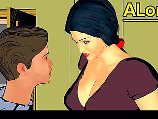 Hot Indian MILF Fucked Hard by Young Man - Part 1