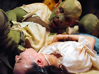 Lost In the Woods Medieval Monster Gangbang - Gooner Goblins Hardcore Cum In Brunette Mouth