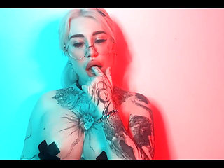 I Suck Cock Deep and Masturbate It with My Big Boobs and Sex Machine Fucks My Tight Holes