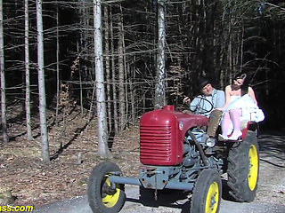Lederhosen wedding fuck party