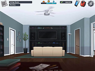 Summertime saga: stepmom and stepson doing naughty things in the house ep 39