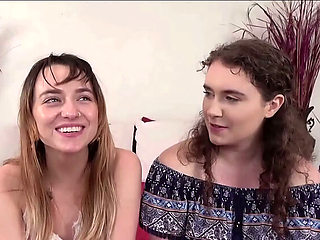 Desperate College Babes Loni Legend & Emma Shay Get Their Tight Pussies Pounded Hard By Big Black Cock