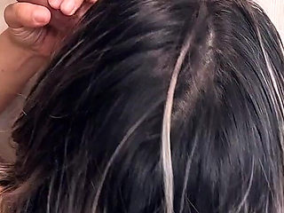 Deep Throat Blowjob with a Large Dildo