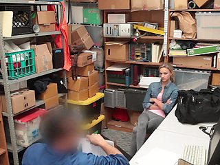 Skinny teen duo Wrex & Emma heat up office in steamy reality romp