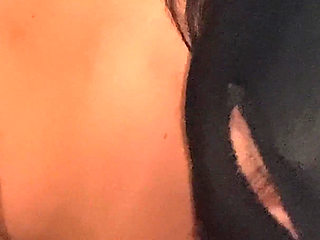 POV: a Fellow Bitch in Pantyhose Makes Me Cum