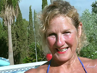 AuntJudys - Your New Pool Lady Mrs. Molly Sucks Your Cock (POV)