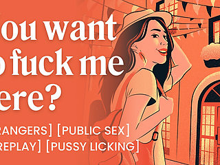 Public Sex with a Sexy Irish Stranger - Teasing & Fingering - ASMR Audio Porn - Erotic Audio Roleplay for Women