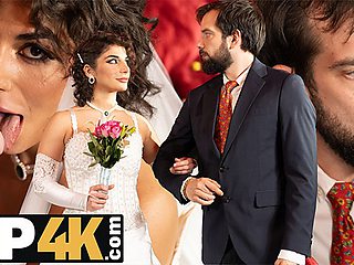Bride 4K featuring Michael Fly's brunette trailer
