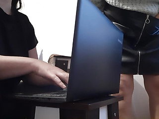 My Brunette Secretary Is so Hot That I Can't Contain Myself...