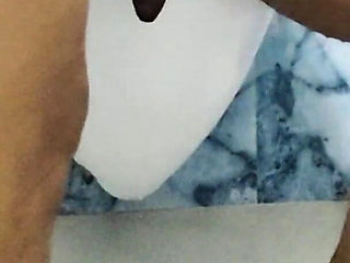 Newly Married Indian Wife Sonali with Her Husband on Wedding Night in Hotel Bathroom Part 1