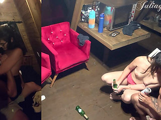 Our 1st Truth or Dare Turns Into a Wild Orgy Pt1